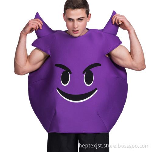 High Quality Cosplay Costume Big Face Clothes
